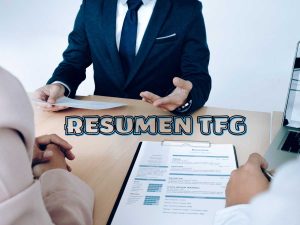 Te ayudamos a realizar el resumen del TFG