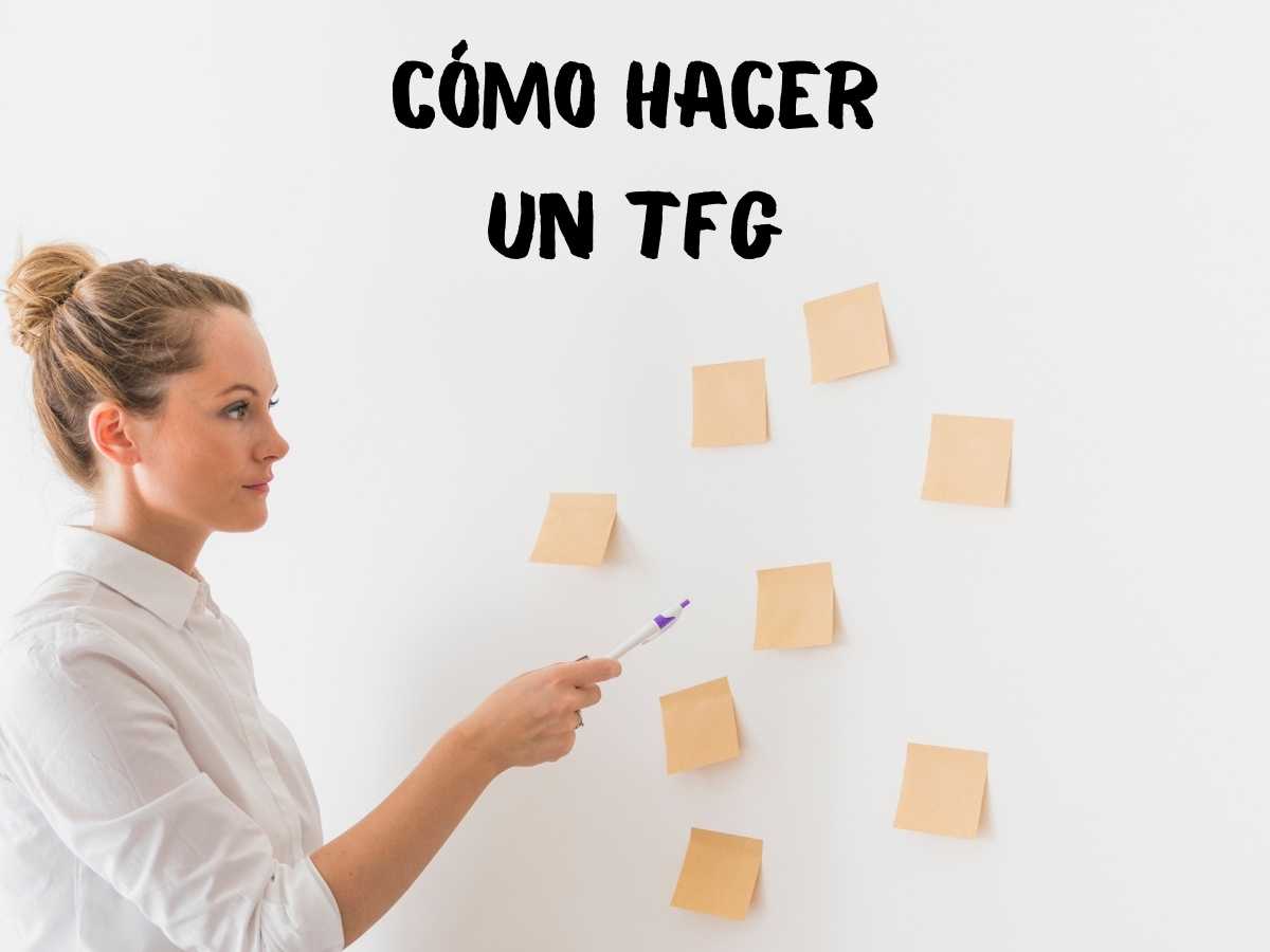 Esquema visual de los pasos para hacer un TFG
