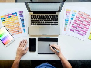 Diseño gráfico, creatividad en el desarrollo de un proyecto visual.